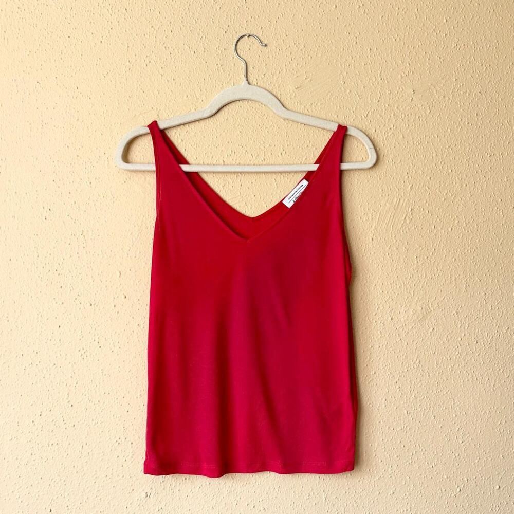 Cherry red tank top